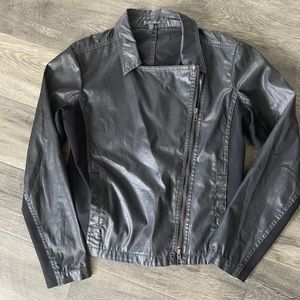 EILEEN FISHER Lightweight Moto Jacket Sz SP